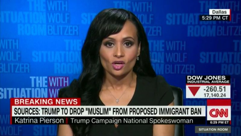 Katrina Pierson Tries To Discuss Trump’s Muslim Ban, Once Again Reveals She’s A Hot Mess