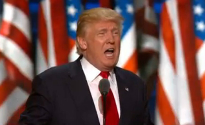 Donald Trump Literally Calls For A Race War While Accepting GOP Nomination