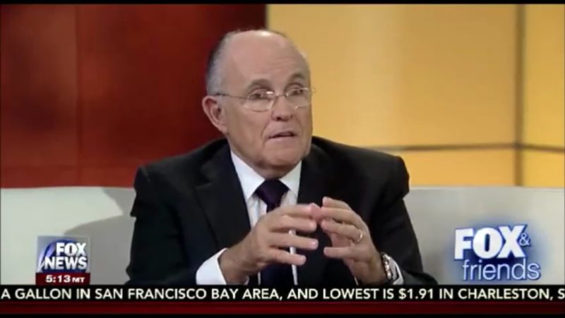 Rudy Giuliani’s Still Going: “I Saved A Lot More Black Lives Than Black Lives Matter”