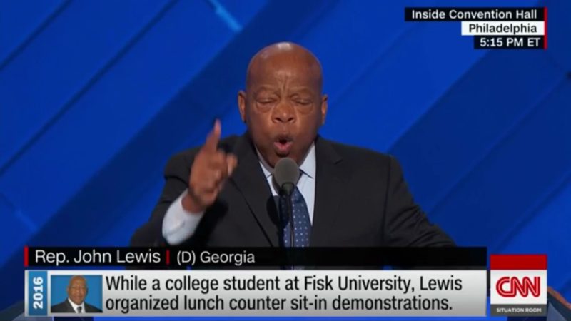 John Lewis: Dems Elected First President Of Color, Will “Shatter That Glass Ceiling Again”