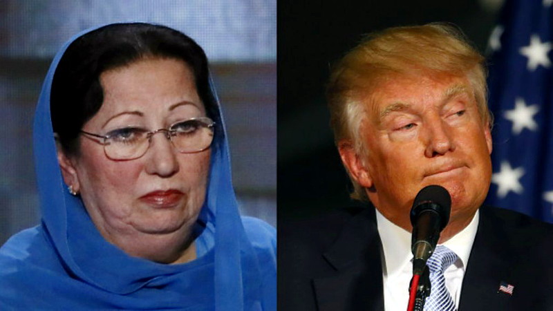 Khan Irony: Dead Soldier’s Muslim Mother Outclasses Donald Trump