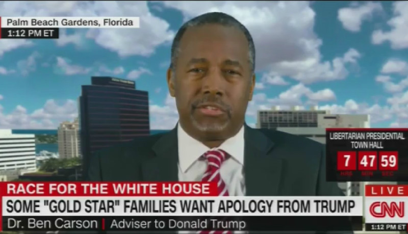Ben Carson Wants The Khan Family To Apologize To Trump, Won’t Tell Us What For