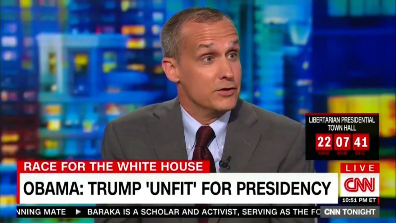 CNN’s Corey Lewandowski Goes Full Birther, Asks To See Obama’s Harvard Transcripts