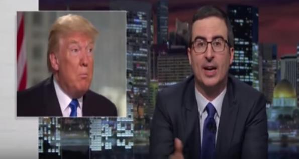 John Oliver To Donald Trump: Drop Out And Teach Us All A Lesson