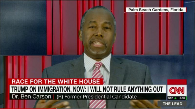 Ben Carson Continues To Prove That He’s The Worst Surrogate Ever
