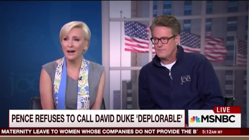 Mika Brzezinski Coins Term ‘Pencing’ For Pence’s Inability To Call David Duke Deplorable