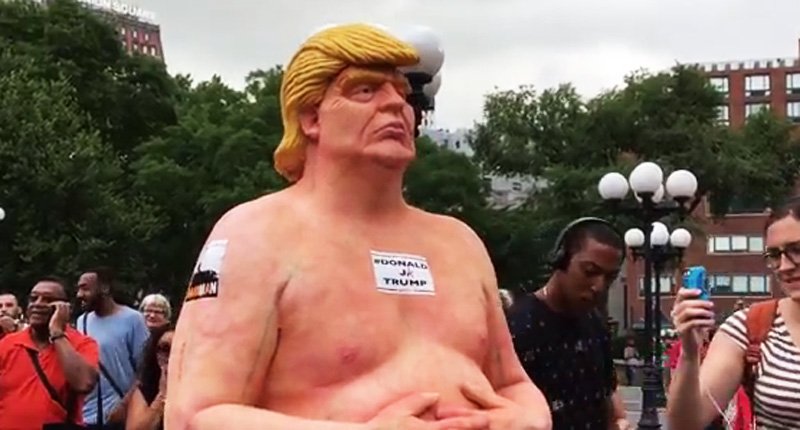 Florida Man Steals Naked Donald Trump Statue But Nobody’s Sure Why