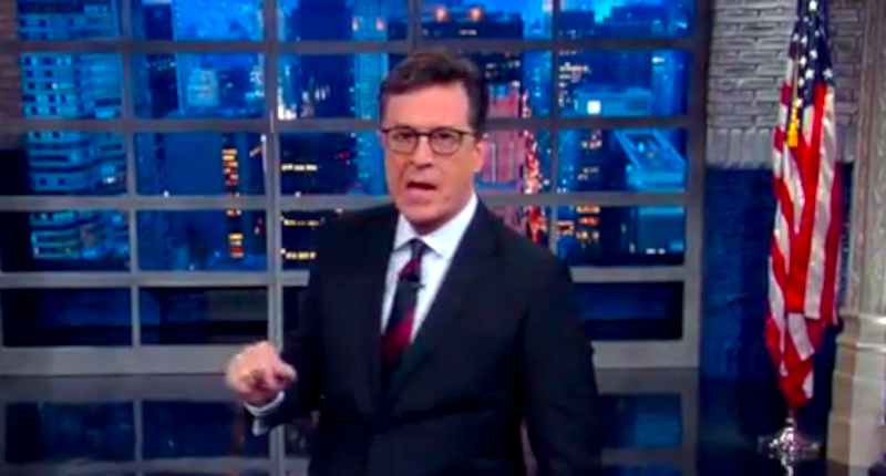 Stephen Colbert: Donald Trump Sounded Like ‘The Coked-Up Best Man’ At A Wedding