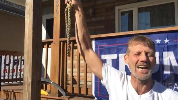 New York Trump Supporter Puts Gallows In His Yard, Claims It’s Not Racist