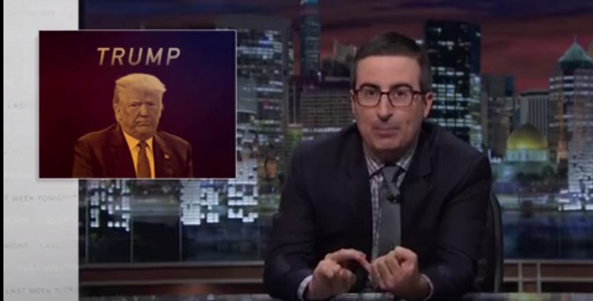John Oliver: We Are Buried Alive In The Horror That Is This Election