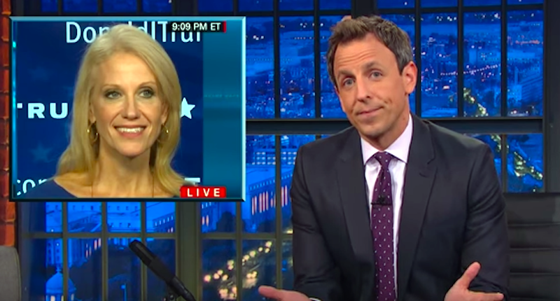 Seth Meyers Mocks Trump’s Paranoid Campaign: He’ll Give A Victory Speech Even If He Loses