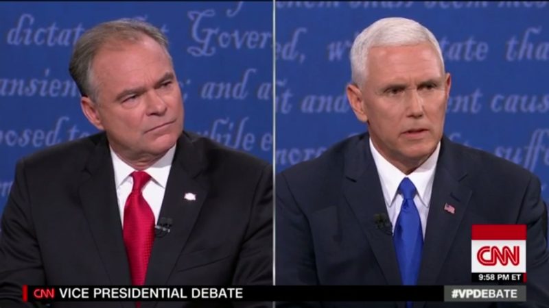 Pence Talks About Whipping Out Mexican Things During Debate At Norwood University