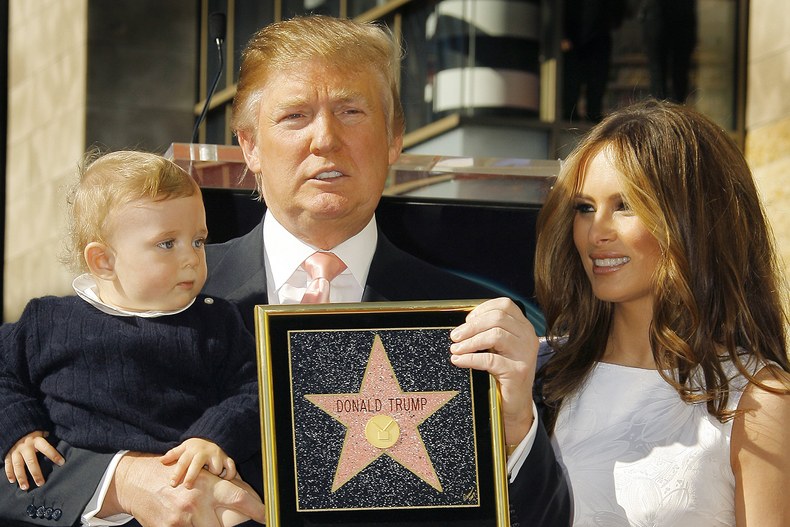 Protesting Man Destroys Donald Trump’s Star On The Hollywood Walk Of Fame