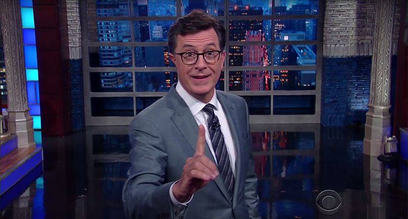 Stephen Colbert Refuses To Bow Down To ‘Kim Jong Trump’: That’s What A Pussy Would Do