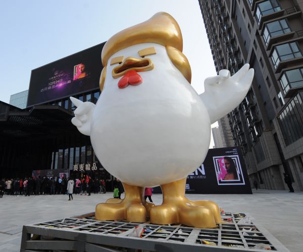 You Can Own An Inflatable Trump Rooster – Just In Time For Inauguration Day