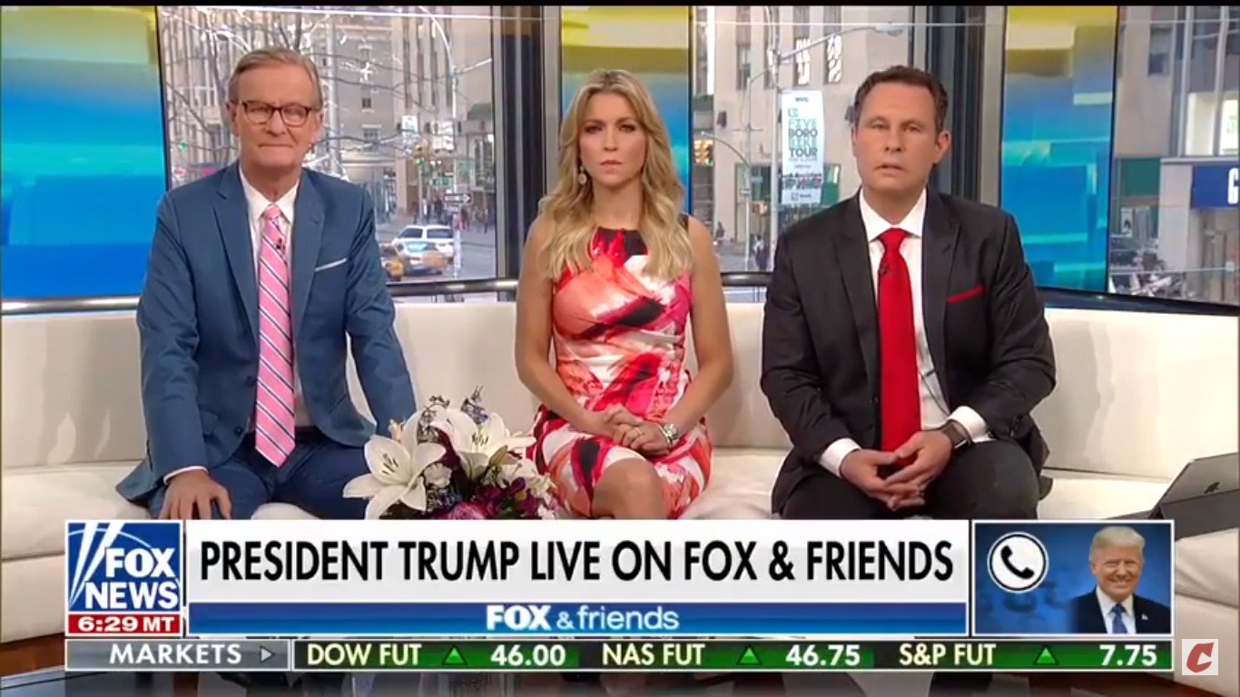 Trump Concludes Fox & Friends Call By Literally Screaming About Mueller, The FBI And DOJ