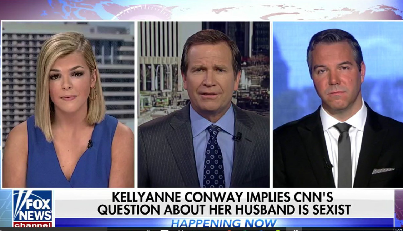 Fox News Anchor On Kellyanne Conway: ‘Nobody Was Asking Hillary Clinton’ About Her Husband