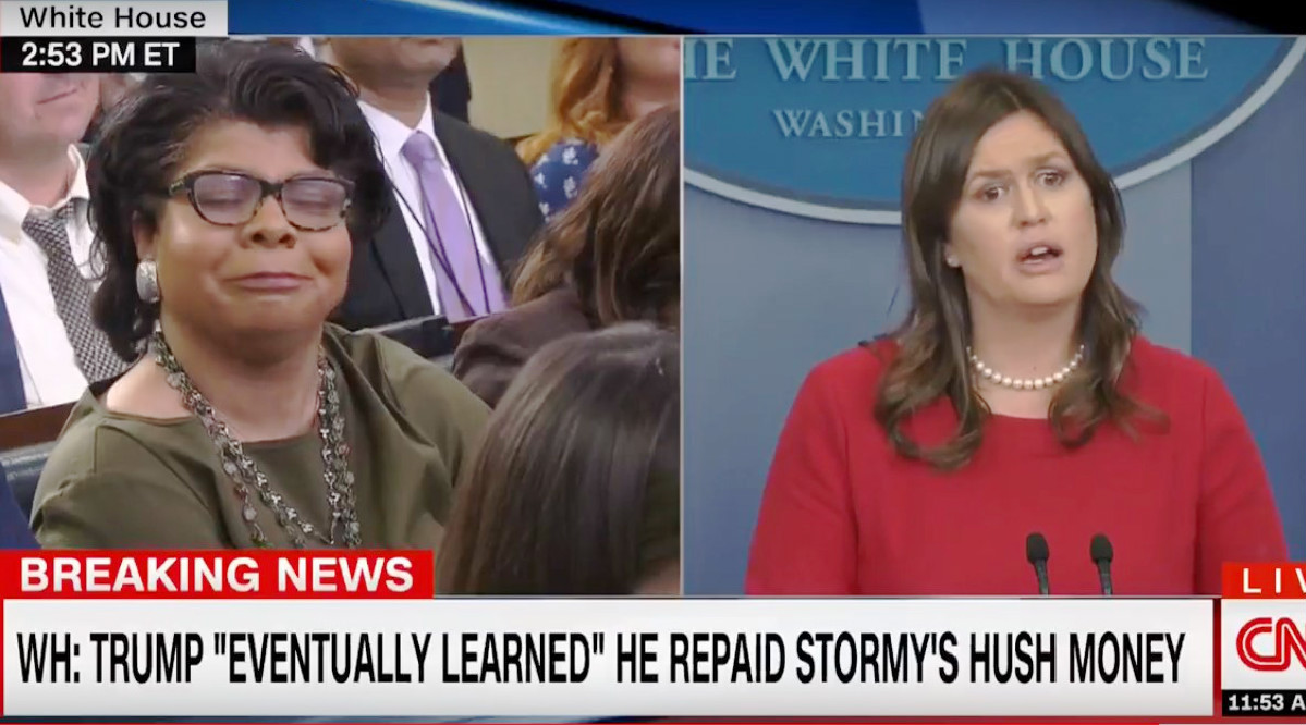 Sarah Sanders To April Ryan: ‘You Don’t Know Much About Me In Terms Of What I Feel’