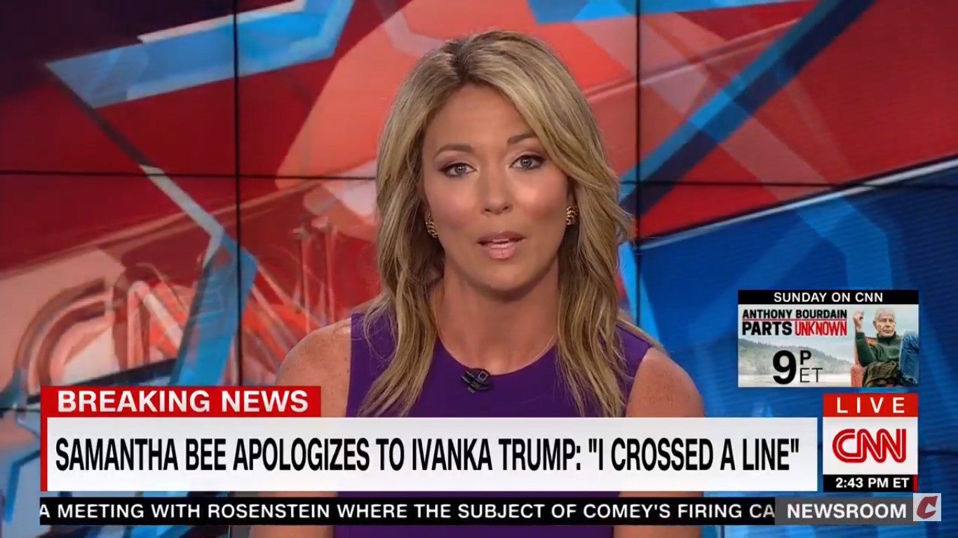 CNN’s Brooke Baldwin: Samantha Bee Has Become ‘Part Of The Problem’ With Her Ivanka Comments