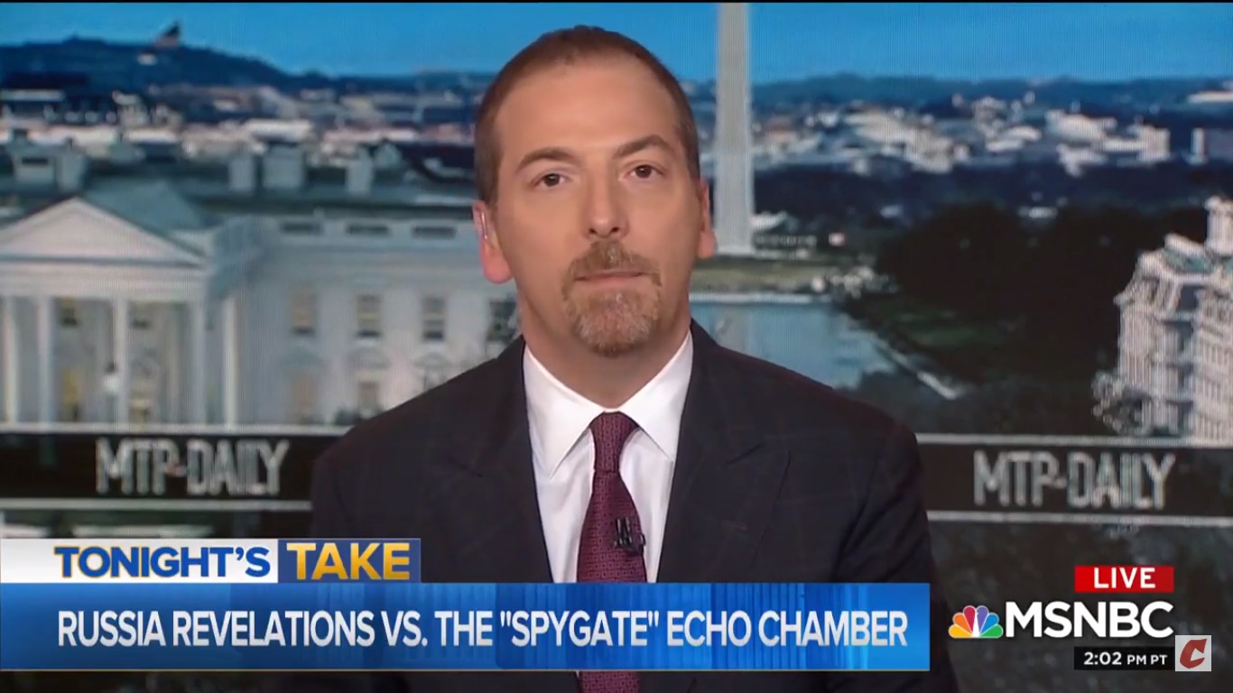 Chuck Todd: Is Trump’s Spygate Conspiracy Just A ‘Big Fat Distraction’ From Legit Bombshells?
