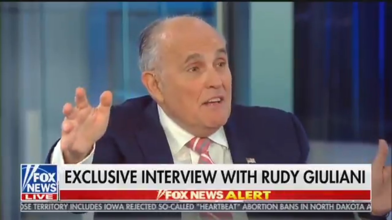 Wait, What?! Rudy Giuliani Says Trump Repaid Michael Cohen The Stormy Daniels Hush Money