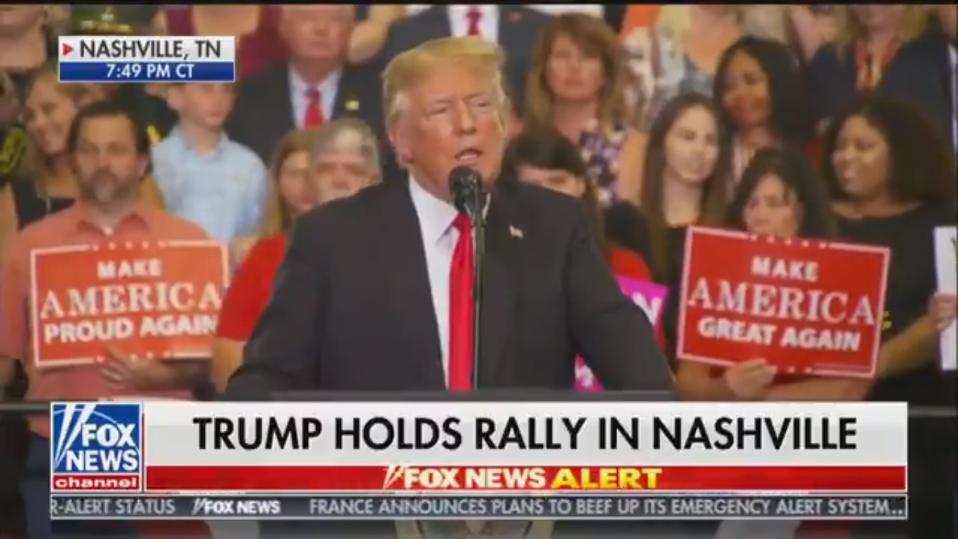 Rally Crowd Boos Cancer-Stricken John McCain After Trump Eggs Them On
