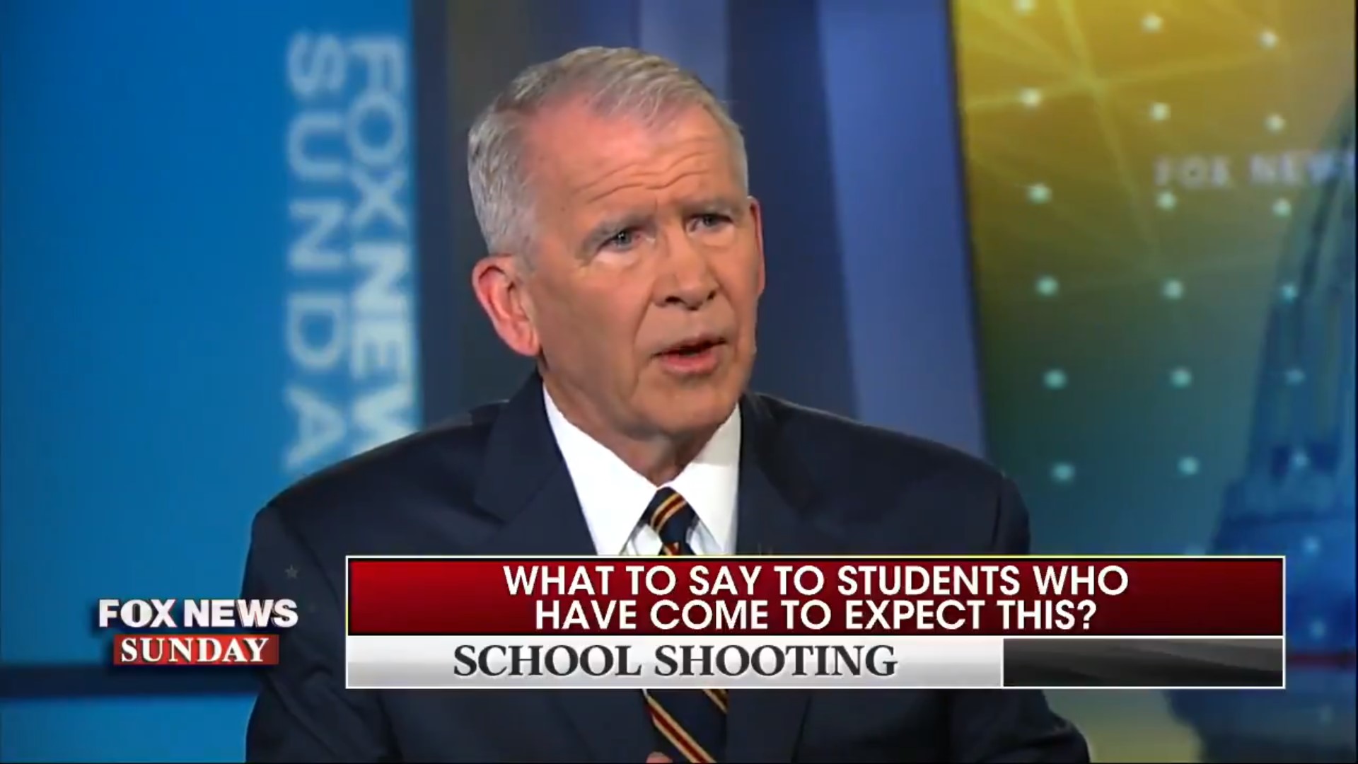 Incoming NRA President Oliver North Claims Ritalin Is To Blame For School Shootings