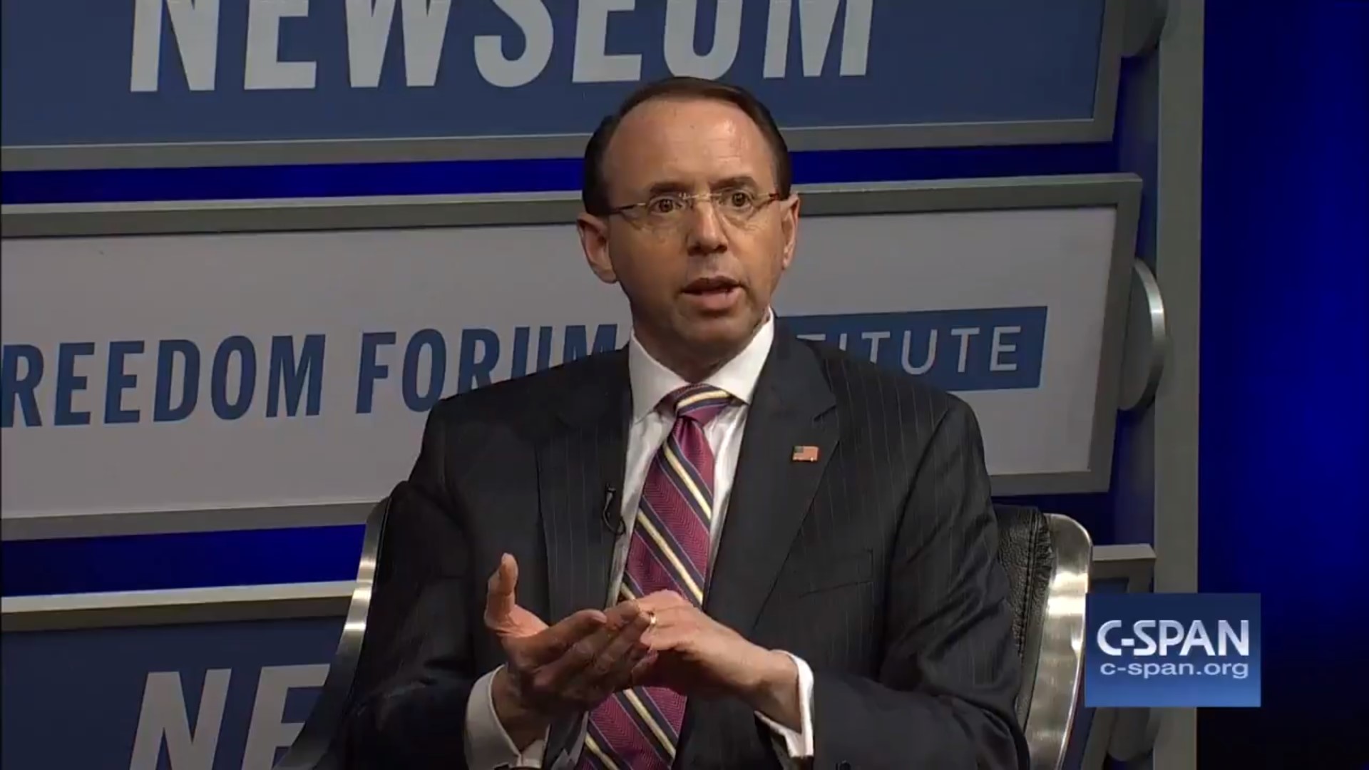 Rosenstein Reacts To GOP Impeachment Effort Against Him: DOJ ‘Is Not Going To Be Extorted’