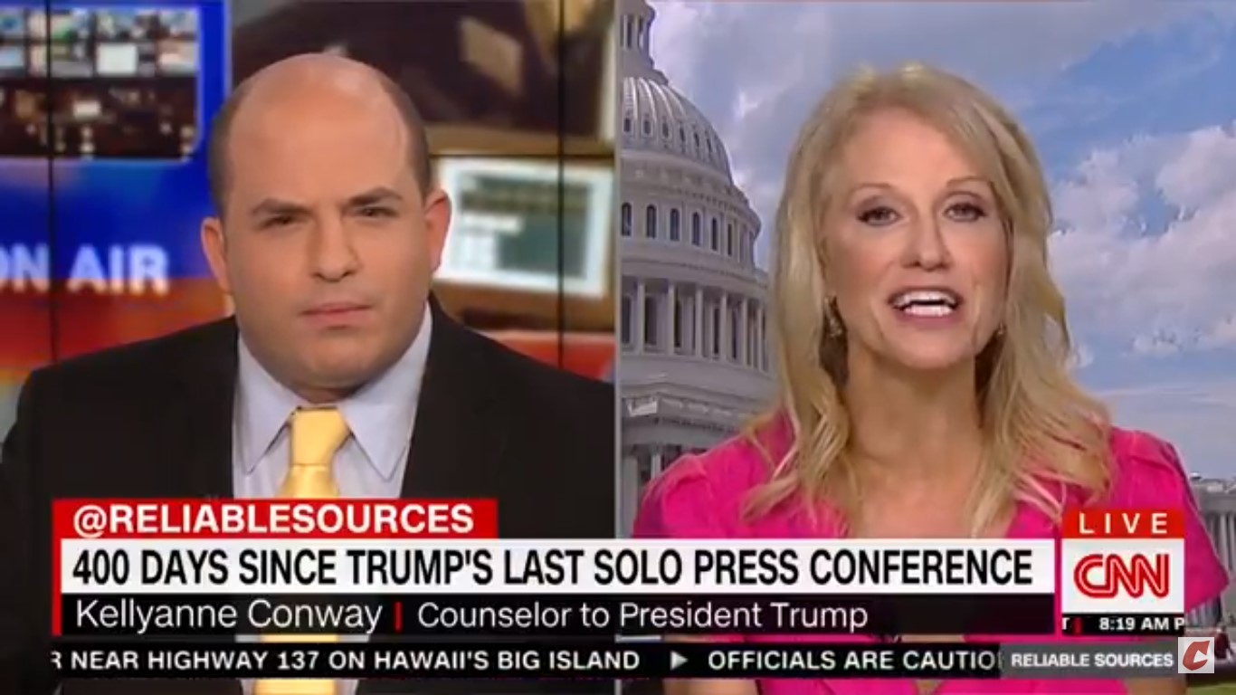 White House Counselor Kellyanne Conway Touts Hannity’s Ratings During CNN Interview