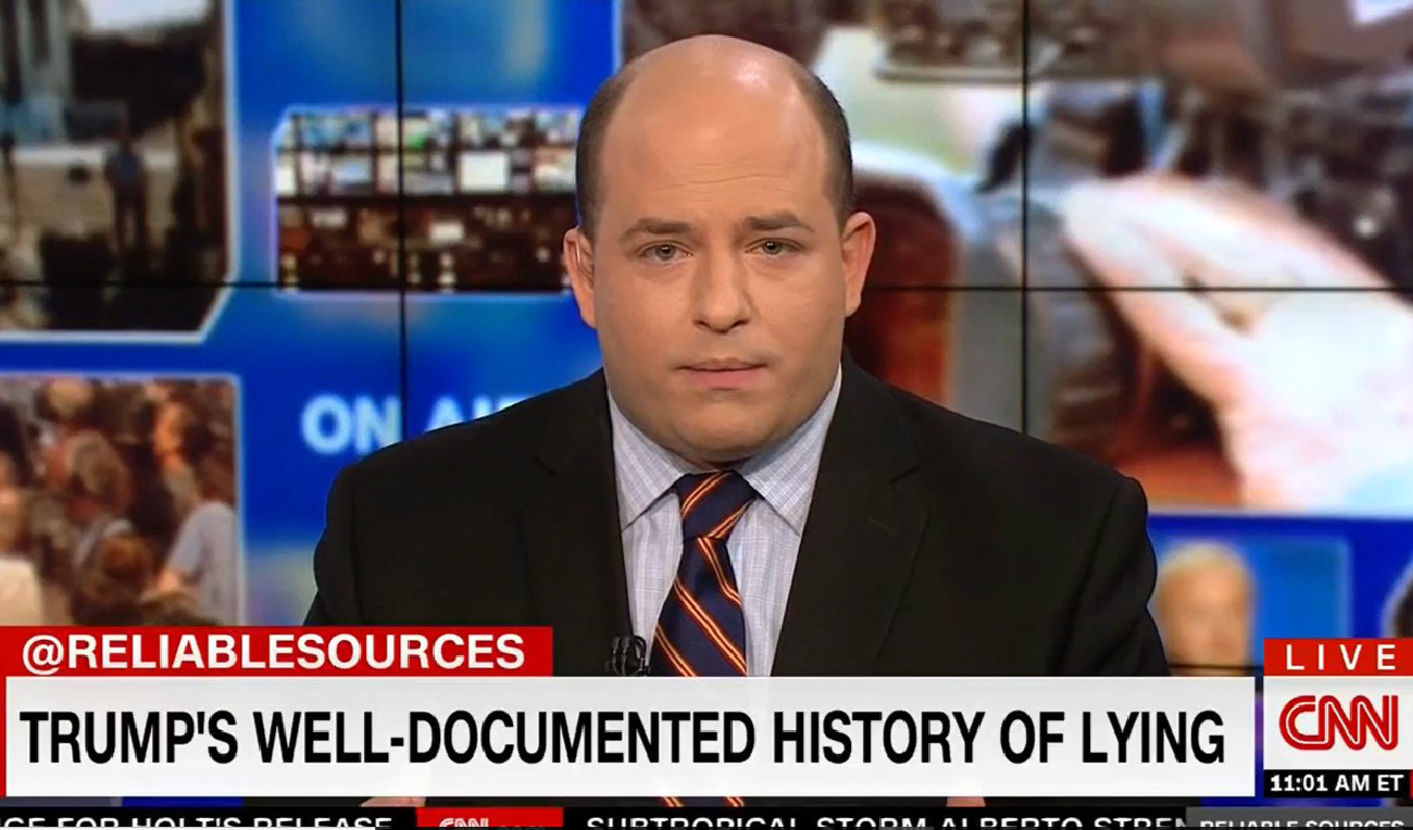 CNN’s Brian Stelter: Are Journalists Doing Enough To Call Out Trump’s Lying?