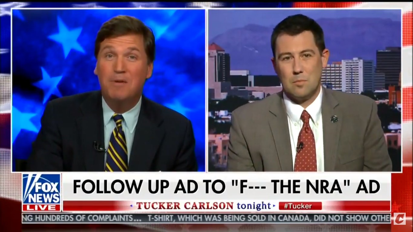 Watch Tucker Carlson Melt Down Against Guest Who Said ‘F*ck The NRA’: ‘Interview Over!’