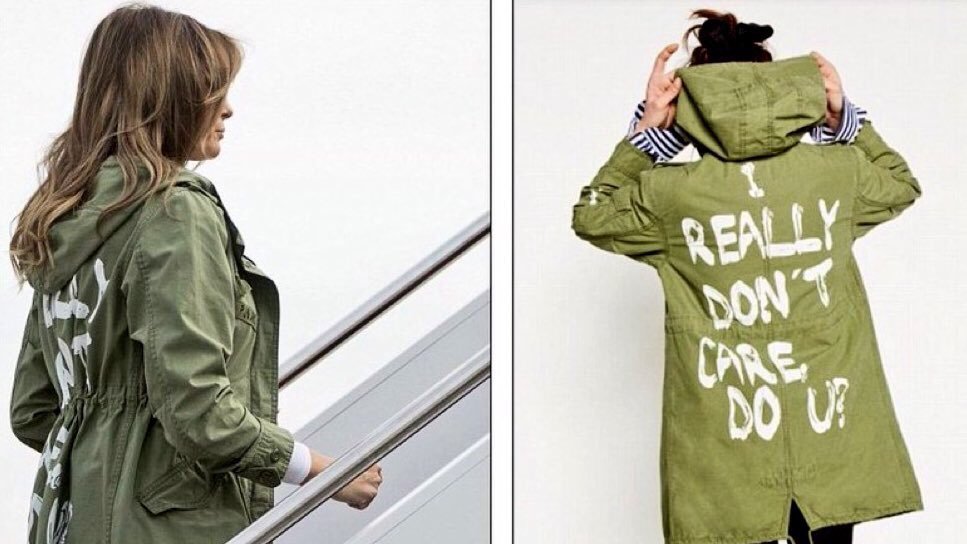 Media In Disbelief Over Melania Wearing ‘I Really Don’t Care’ Jacket During Border Visit: ‘I…What…How?’