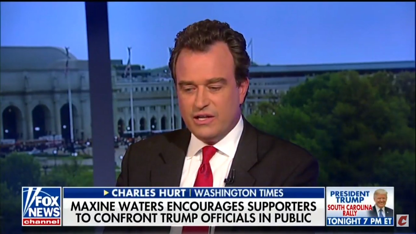 Fox Contributor: Maxine Waters Went ‘Too Far’ So Dem Leaders Are ‘Pulling Her Chain Back’