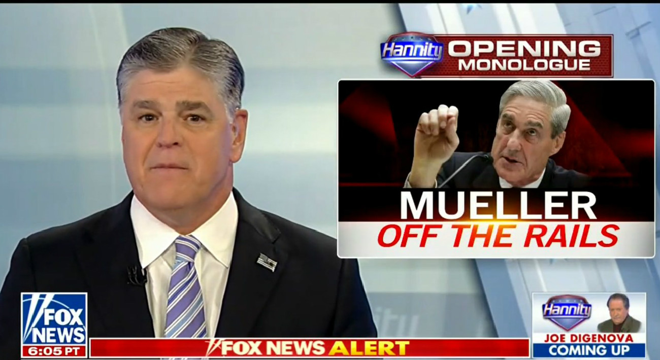 Hannity Calls For Mueller Witnesses To Destroy Evidence: ‘Bash’ Your Phones Into ‘Itsy Bitsy Pieces’