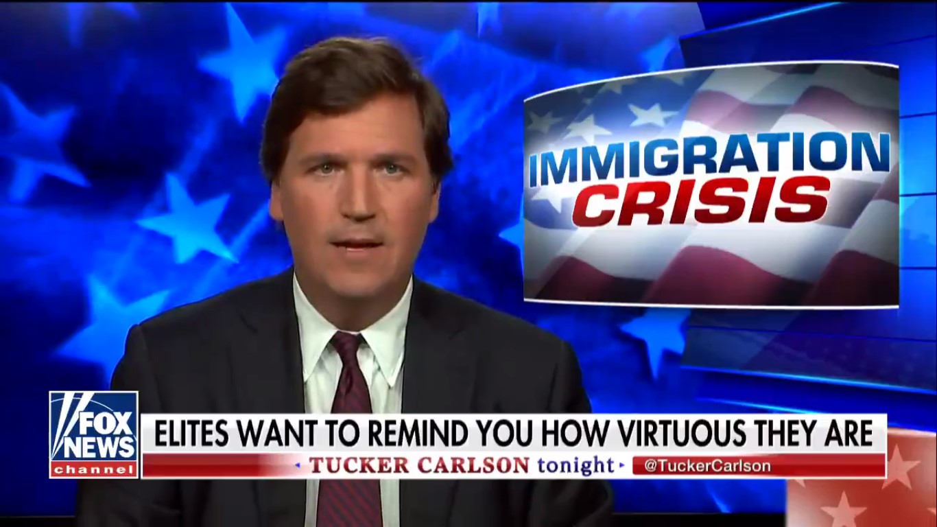 Tucker Carlson: Outrage Over Migrant Families Being Torn Apart Is ‘Performance Art’