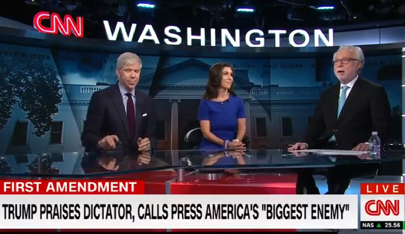 CNN’s Wolf Blitzer Reassures Viewers: ‘We Are Not The Enemy Of The American People’