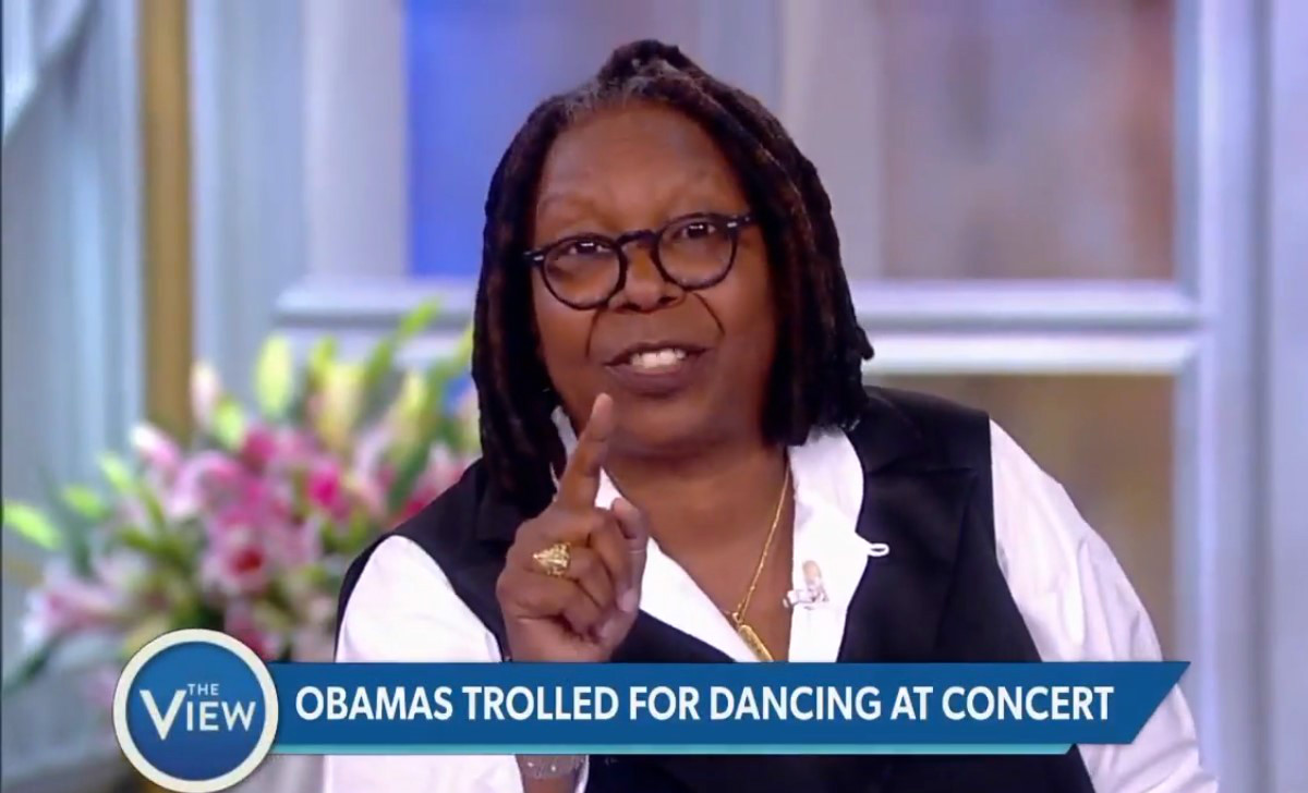 Whoopi Goldberg Reacts To Tapper’s Critical Tweet Of Obama Dancing: ‘You Are Stressed, Honey!’