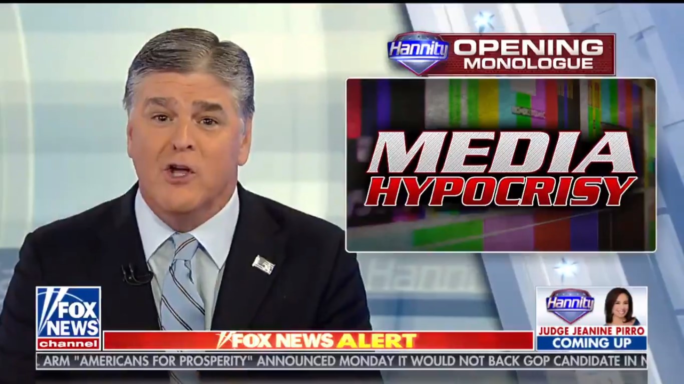 Hannity Celebrates Trump Crowd Heckling Jim Acosta With ‘CNN Sucks’: ‘They’re Not Wrong’