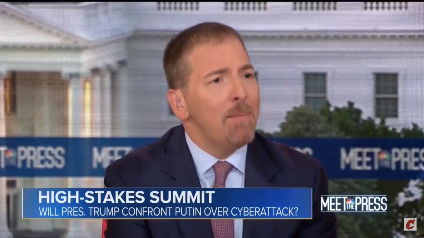 Chuck Todd Scolds Hugh Hewitt For Whining About Trump-Putin Media Coverage: ‘I’m Tired Of That’