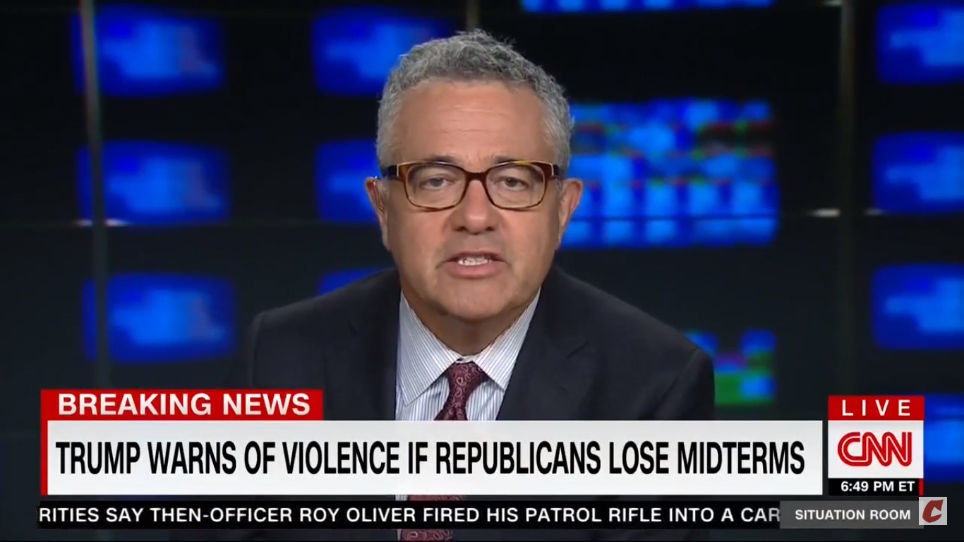 CNN’s Jeffrey Toobin: Trump’s Telling GOP Voters He’ll Protect Them From ‘Scary Black People’