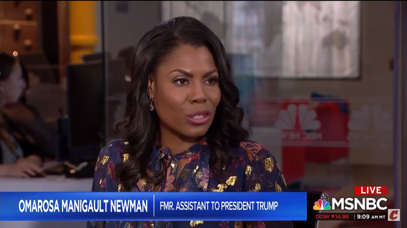 Omarosa Says Trump Was Too ‘Mentally Challenged’ To Remember To Lie In Lester Holt Interview