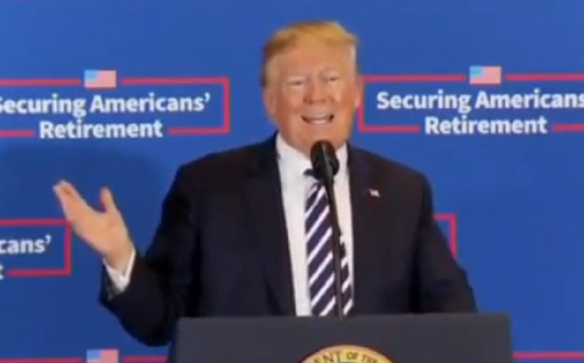 Trump Falsely Accuses Bloomberg Of Printing His Off-The-Record Comments: ‘Very Dishonorable People!’