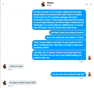 DM Conversation with s8n