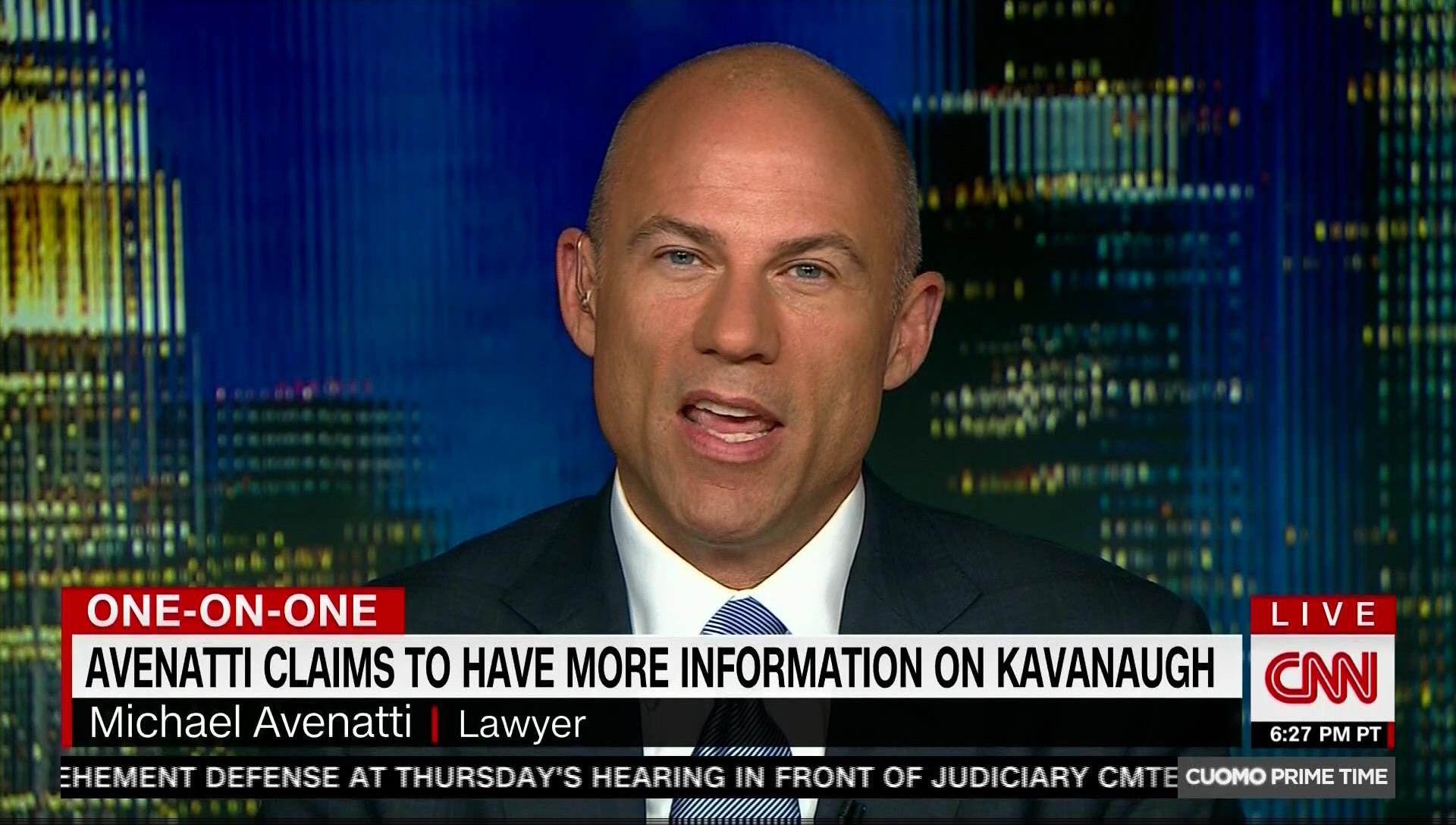 Michael Avenatti Appears On CNN And MSNBC Simultaneously For ‘Live’ Interviews