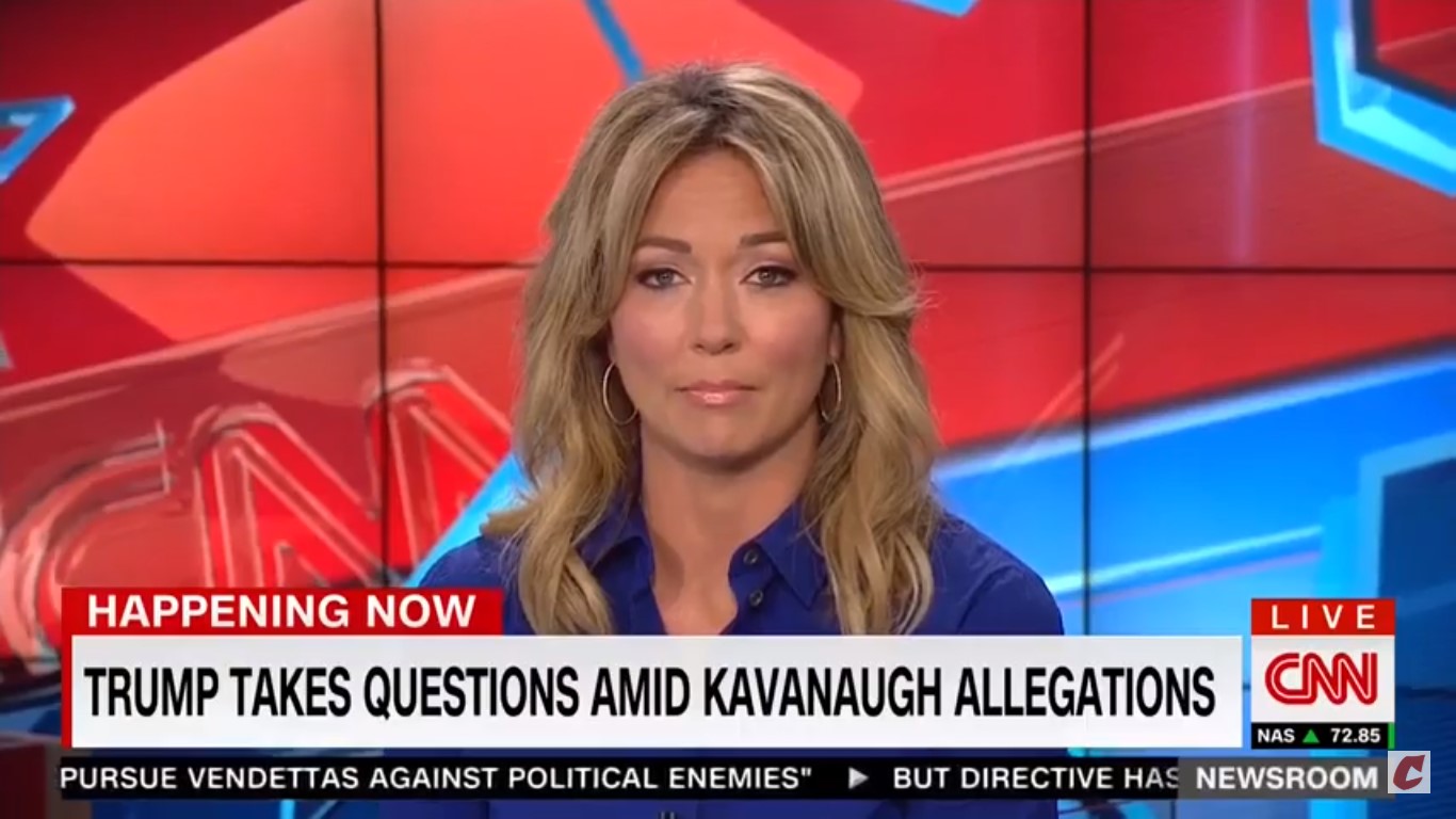 CNN’s Brooke Baldwin To Trump: ‘Refer To Her By Her Name…She Is Christine Blasey Ford’