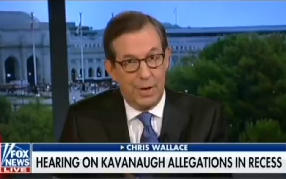 Fox’s Chris Wallace Reacts To Christine Ford’s Testimony: ‘This Is A Disaster For The Republicans’