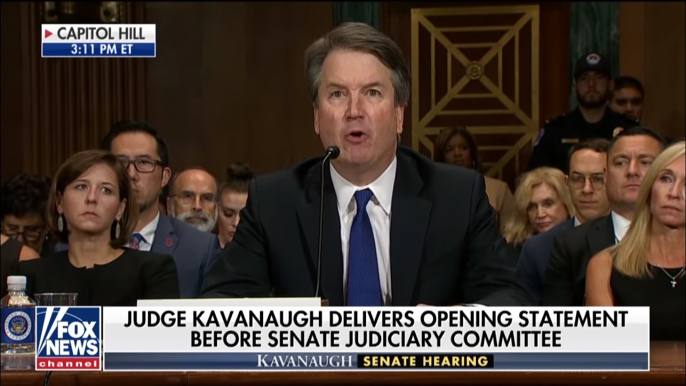 Fox News Pulls In Huge Ratings For Kavanaugh Hearing, Outdraws CNN And MSNBC Combined