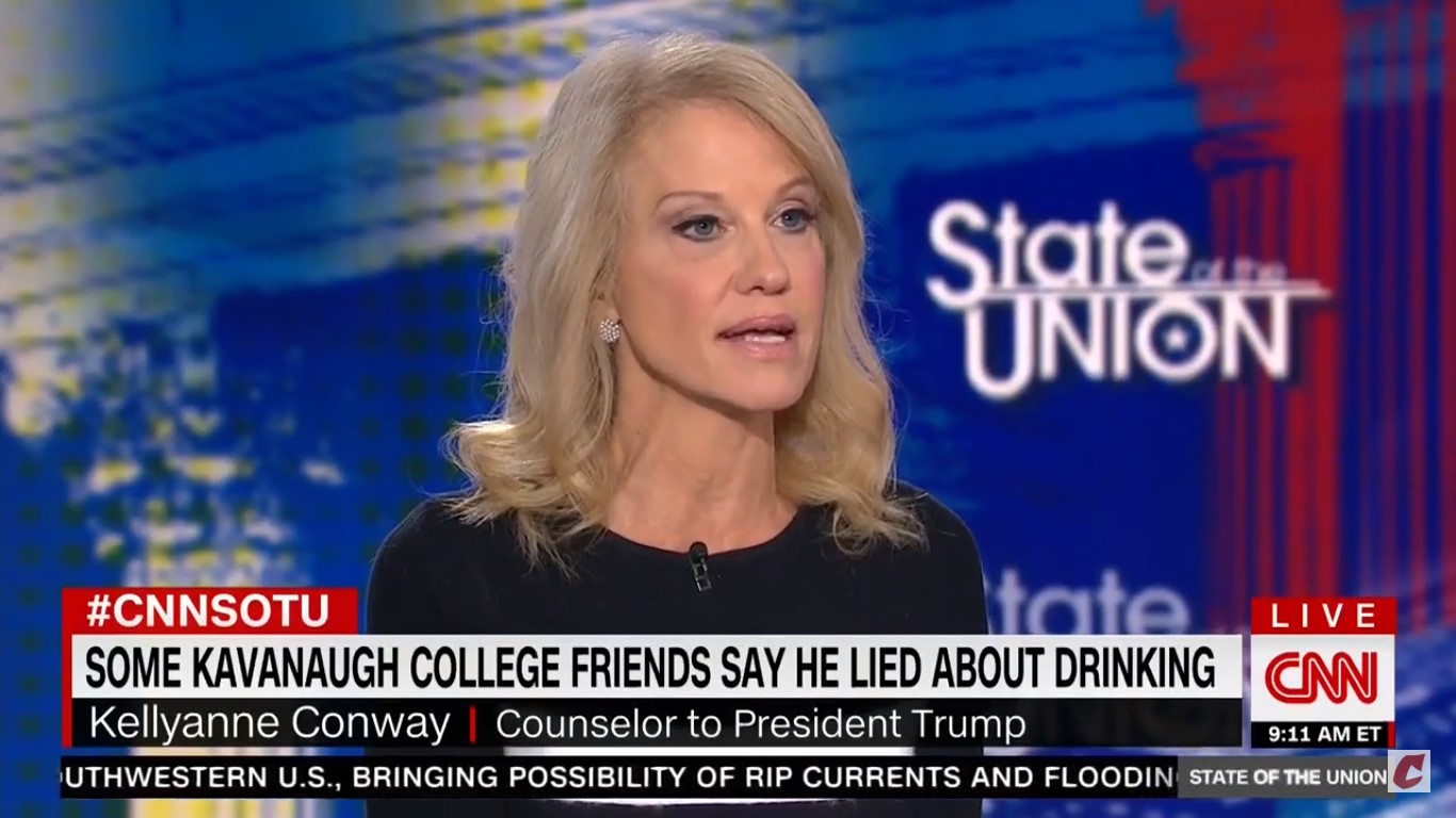 Kellyanne Conway Reveals To Jake Tapper That She’s A ‘Victim Of Sexual Assault’