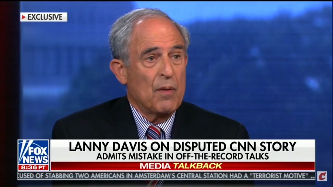 Lanny Davis On CNN’s Trump Tower/Michael Cohen Story: ‘There’s A Lot Of Fuzzy Memories Here’