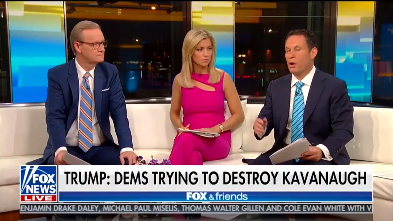 Fox & Friends’ Brian Kilmeade: Trump ‘Chose To Blow It’ By Mocking Christine Blasey Ford